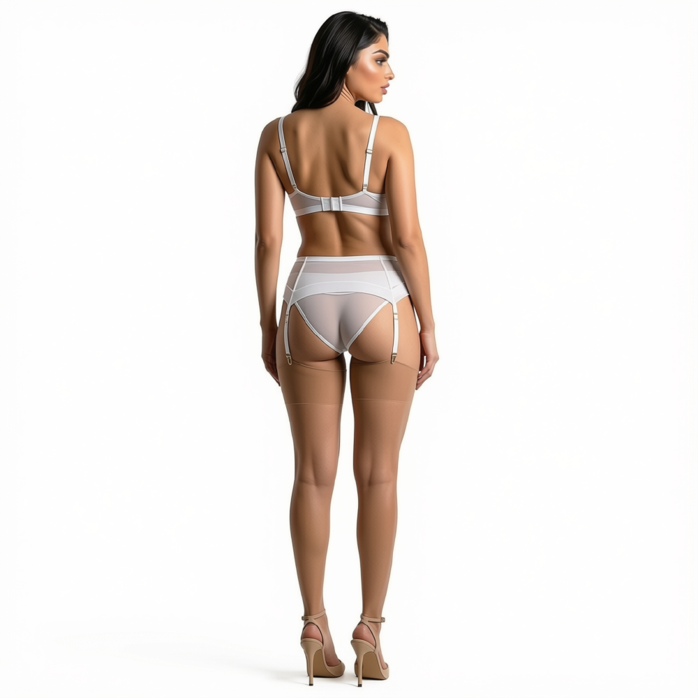 Women's Ultra Sheer Thigh-High Stockings – Nude