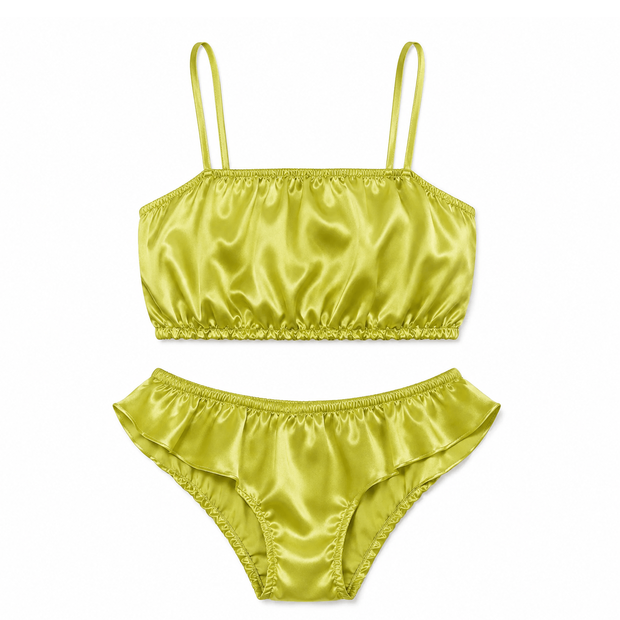 Women's Pure Silk Bra Set