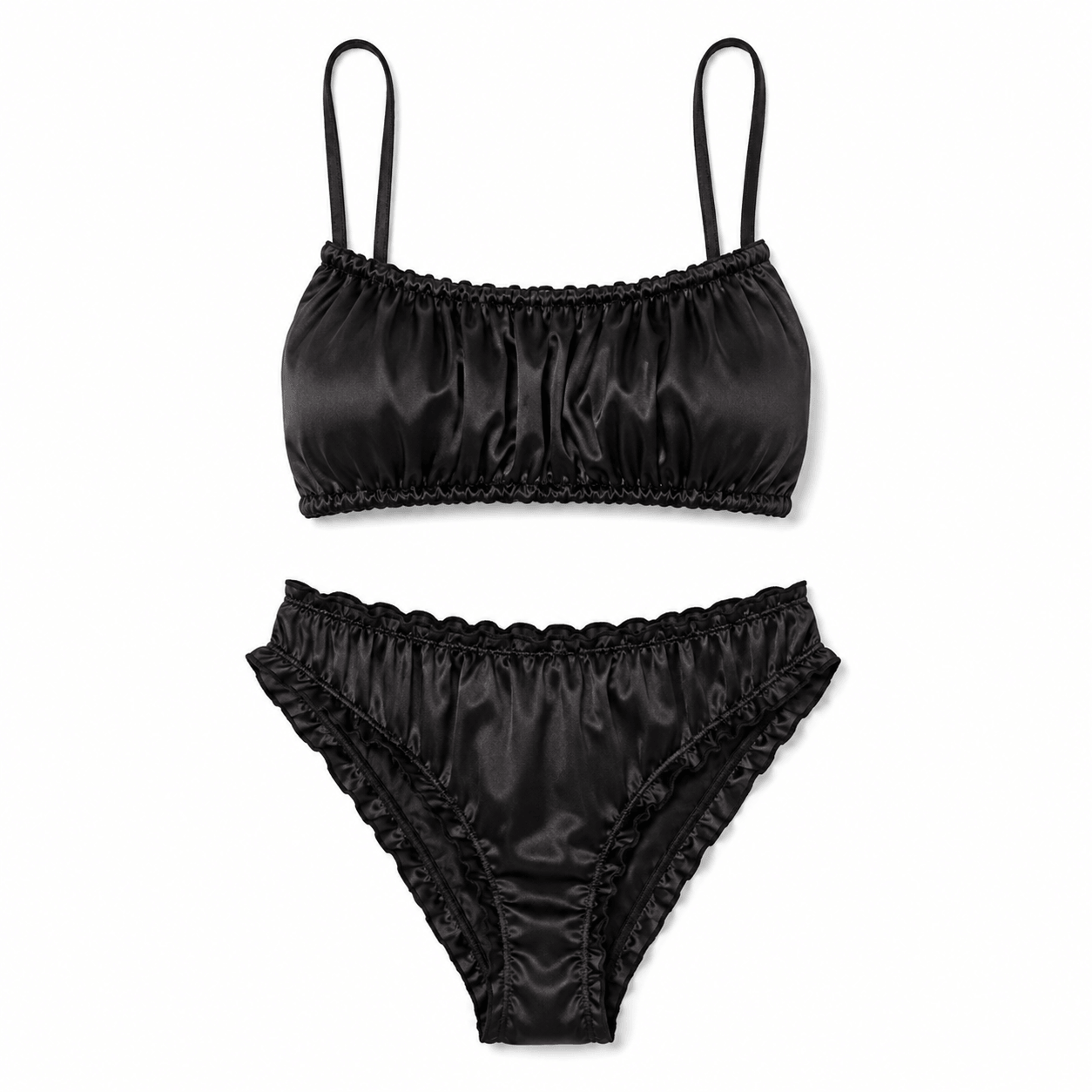 Women's Pure Silk Bra Set