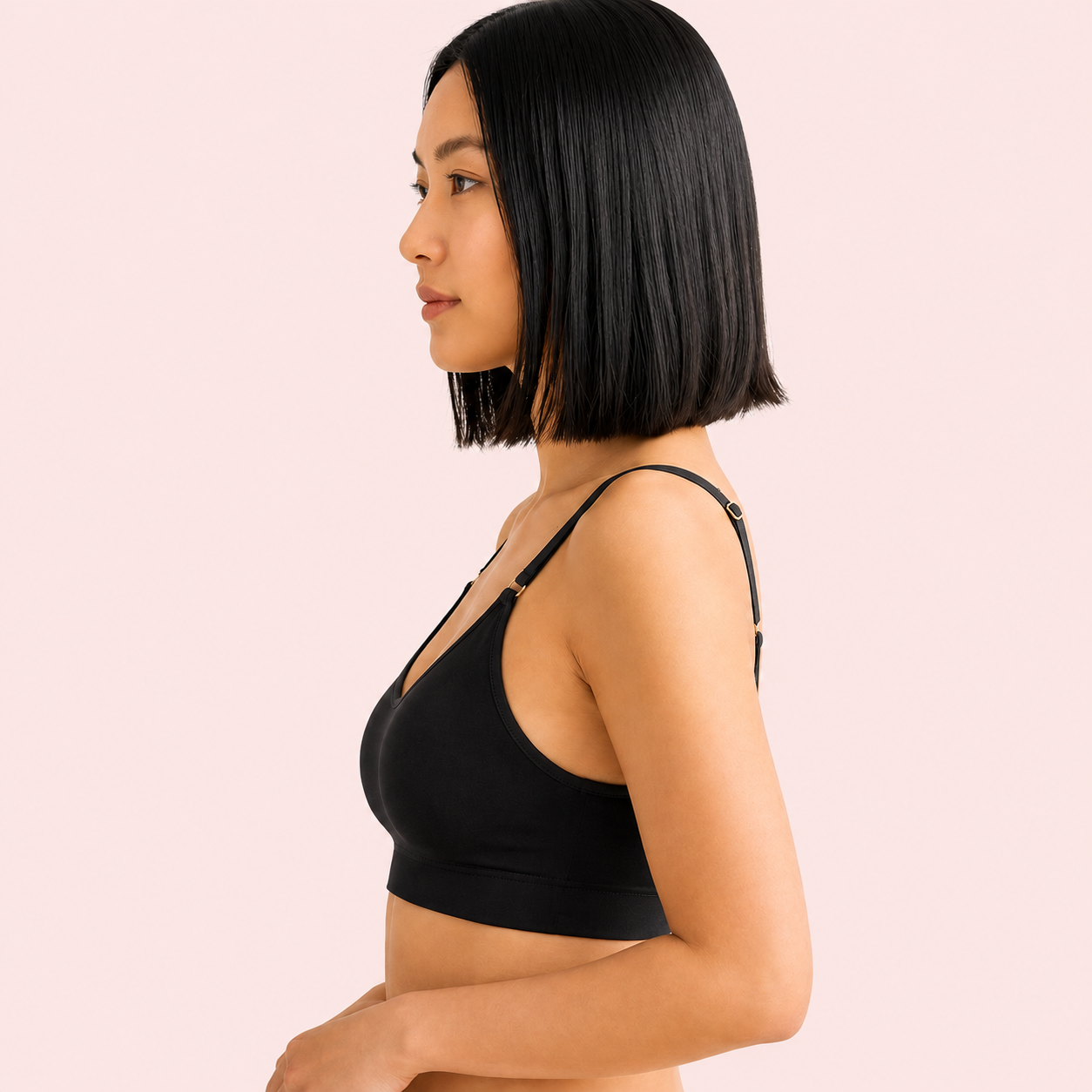 Women's Seamless Non-Padded Wire-Free Everyday Comfort Bra