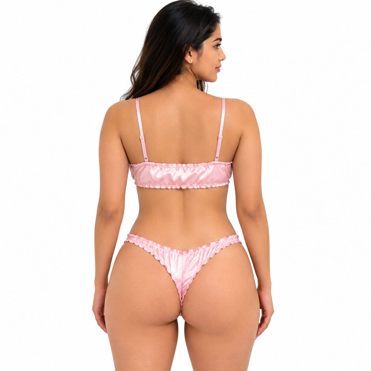 Women's Pure Silk Bra Set