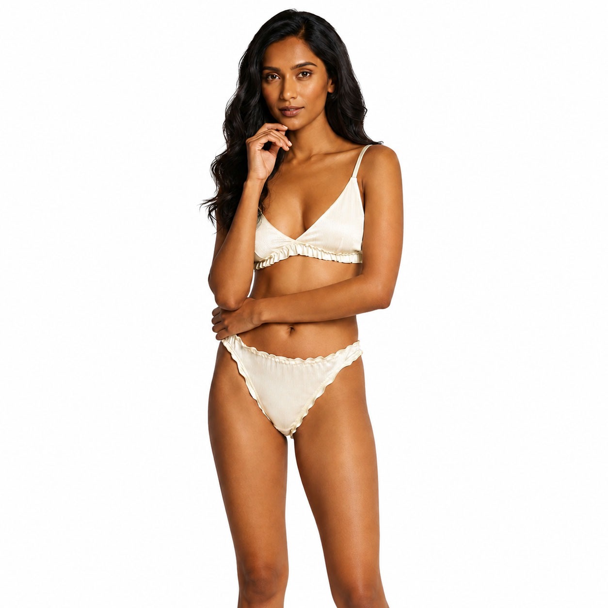 Women's Pure Silk Bra Set