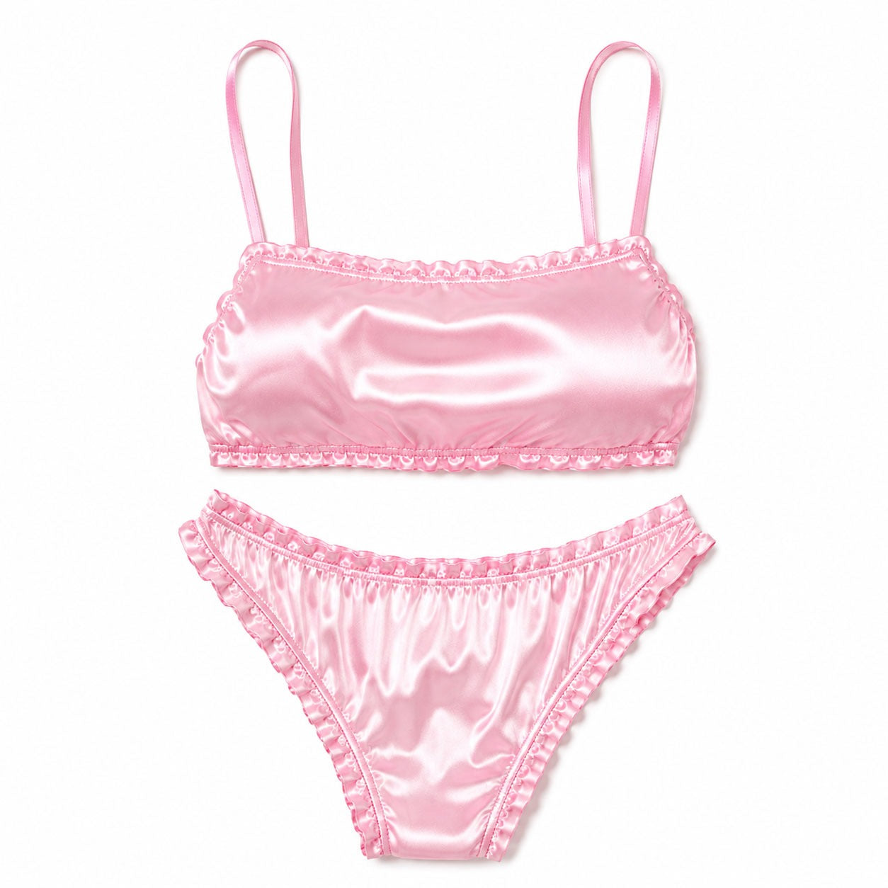 Women's Pure Silk Bra Set