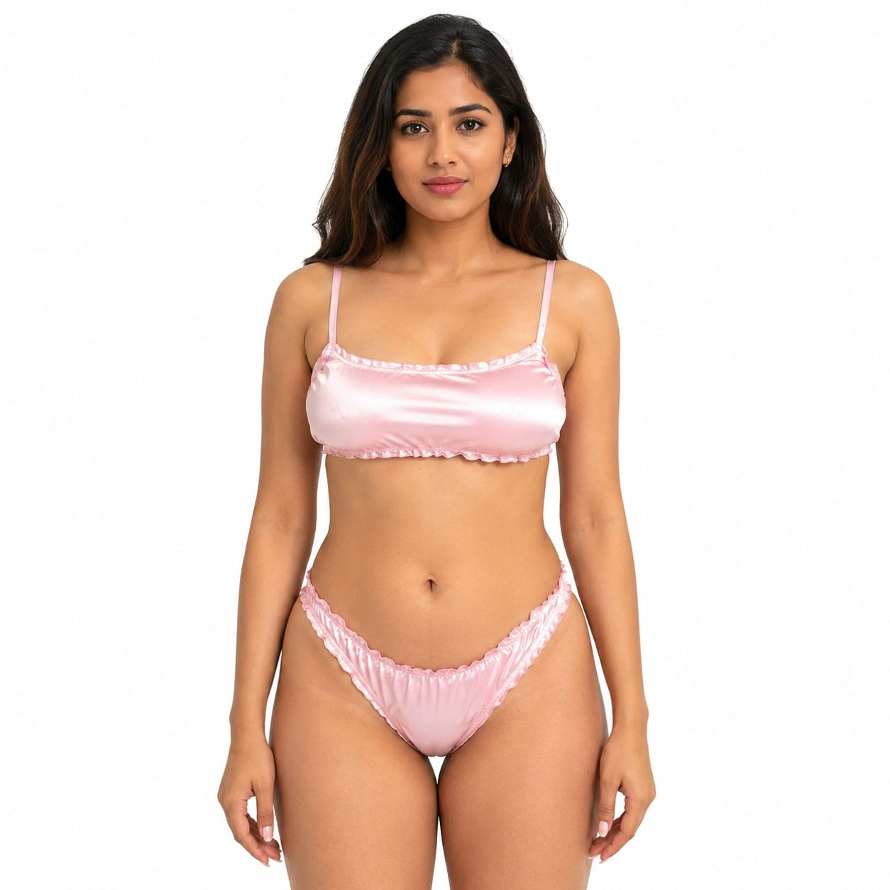 Women's Pure Silk Bra Set
