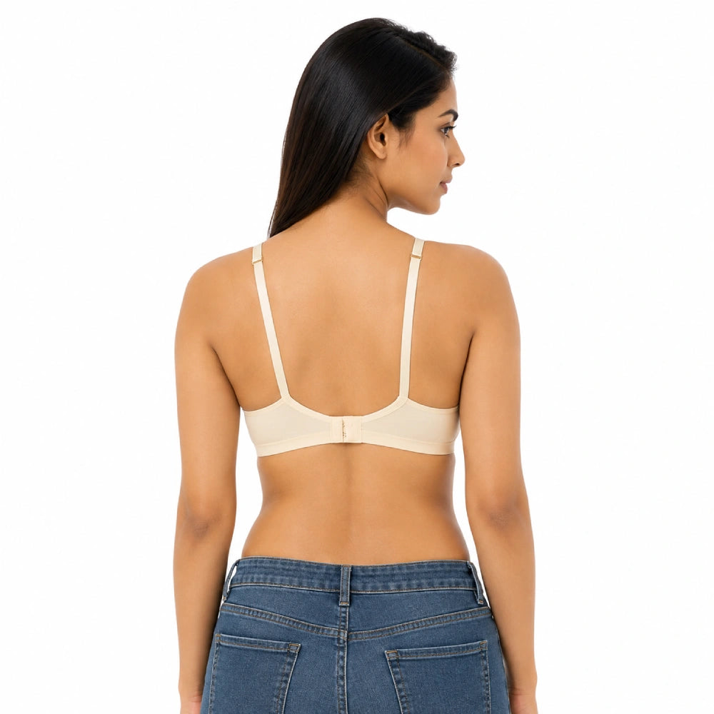 Women's Everyday Comfort Non-Padded Wire-Free Full Coverage Bra