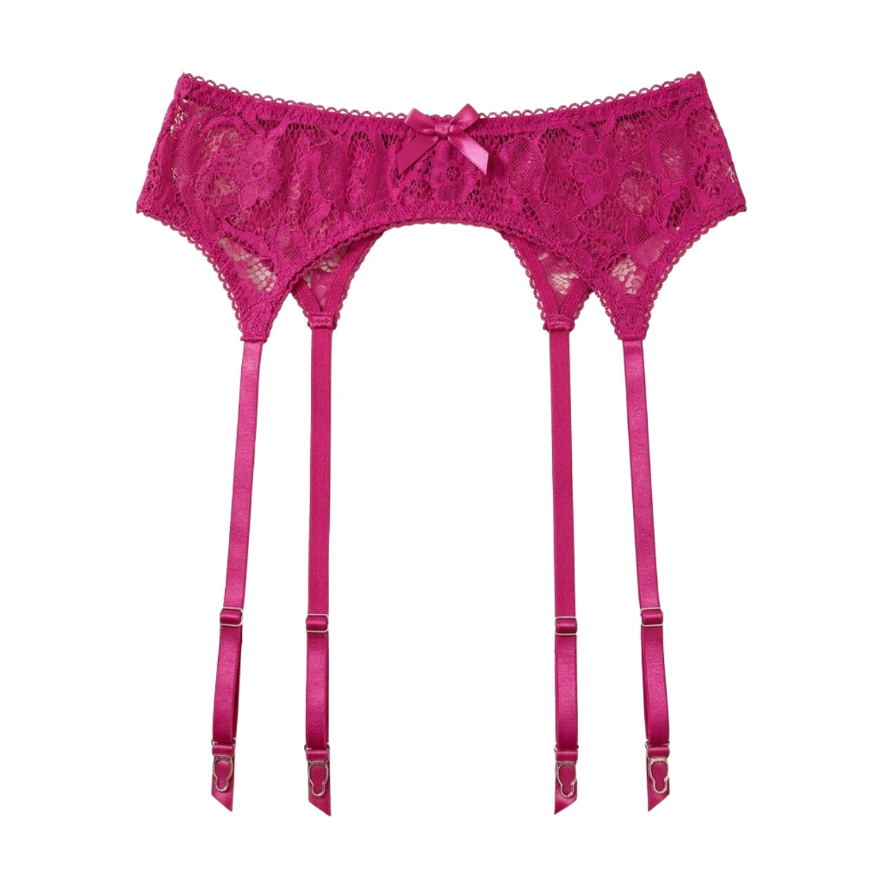 Women's Floral Lace Adjustable Garter Belt for Stockings